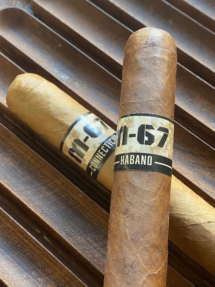 Exile Cigars M67 cigar and box